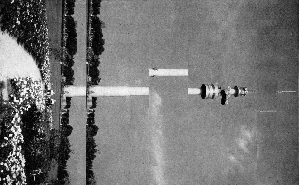 Turm mit Verschiebung