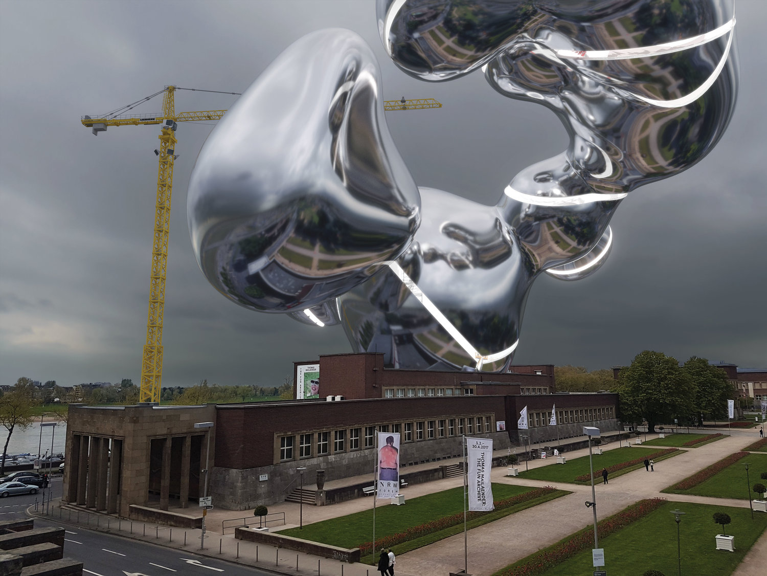 Virtueller Anbau des NRW Forums (c) Manuel Roßner